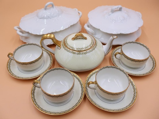 Haviland Limoges China and Serving Dishes