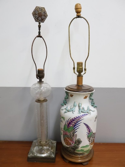 Two Vintage Lamps