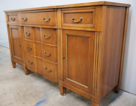 Vintage Wood Sideboard Buffet