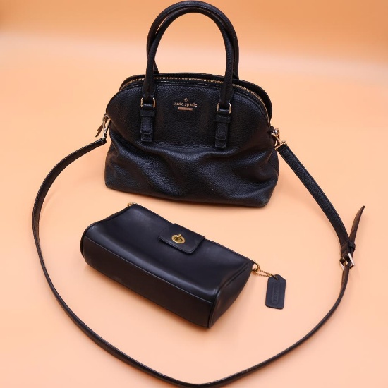 Vintage Coach and Kate Spade Handbags