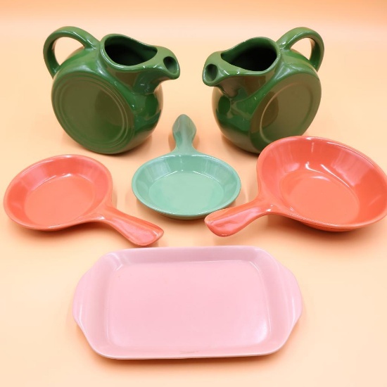 Inglewood, CA, Bauer Pottery and Syracuse Kitchenware