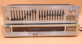 Realistic Ten Band Stereo Frequency Equalizer and JVC Stereo Tuner