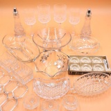 Large Vintage Glass & Crystal Lot