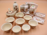 Japanese Tea Set and Condiment Set