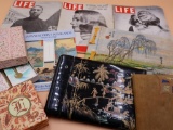 Vintage Photo Albums and Life Magazines