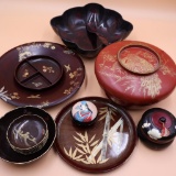 Vintage Asian Style Serving Dishes