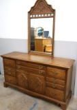 Vintage Broyhill Dresser with Mirror