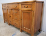Vintage Wood Sideboard Buffet