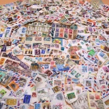 Collection of Vintage and Antique Stamps, Mostly Southeast Asia and More