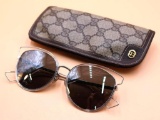Christian Dior Sunglasses and Gucci Glasses Case