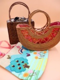 Three Vintage Ladies Hand Bags