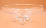 Steuben Crystal Low Footed Bowl