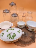 Garden Themed Ceramic Baking Dishes and More