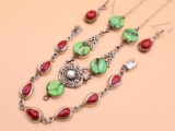 Silver Natural Stone Jewelry