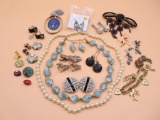 Collection of Vintage Costume Jewelry