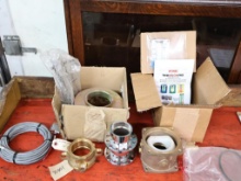 Bronze Pump Housings, Flanges, Gray Cable & Fire Apparatus Parts Lot