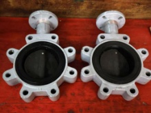 Pair of Ultraflo Lug Butterfly Valves