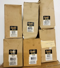 Lot of 6 NAPA Gold Fuel Filters & Water Separators – 3791 & 3184 – NOS