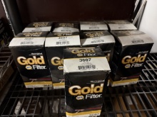 Lot of 9 NAPA Gold 3697 Fuel Filters – New Old Stock
