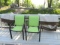 Qty. 4 - Patio chairs w/covers