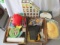 2 box lot of painting supplies