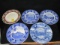 Qty 9 - Collector plates - see photos for more detail