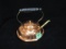 Copper tea kettle w/wooden handle. Copper Craft Guild, MA. 7
