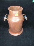 Copper two-handled decorative Milk Can