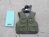 Stearns Fishing life jacket; Sm. Seat cushion
