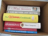 Box lot cook books Qty 7