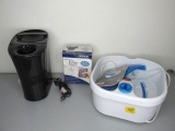 Foot massager; Room Humidifier; Elite Nebulizer; Personal injury wraps/ice pack holders