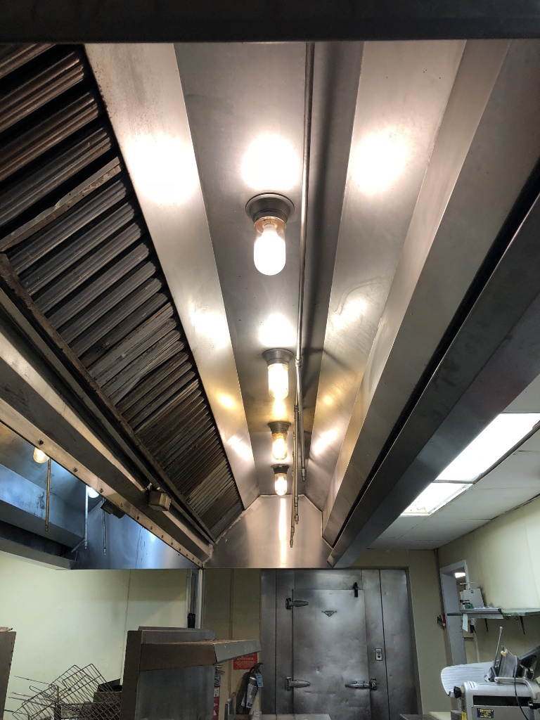 larkin commercial exhaust hood