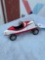 Metal vintage race car toy