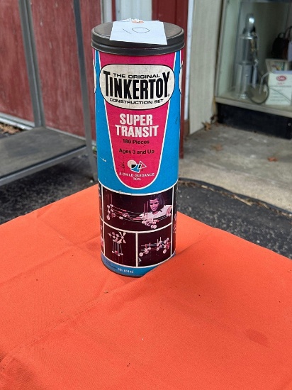 tinker toy construction set