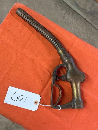 buckeye brass gas pump nozzle