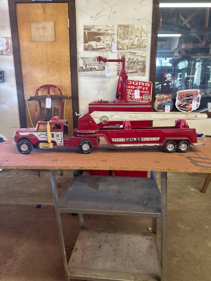 nylint hook and ladder metal toy