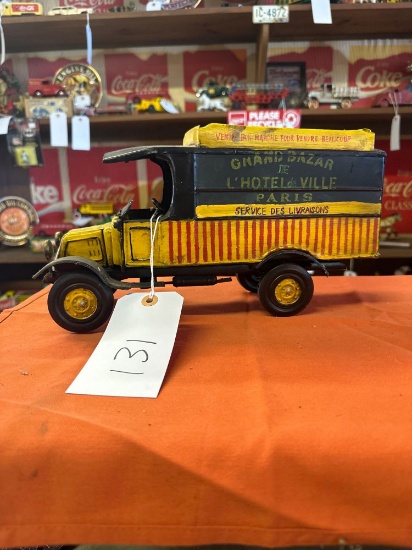 Metal toy truck
