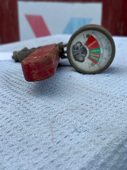 vintage voltage meter
