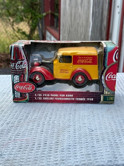 1938 panel van bank Coca-Cola