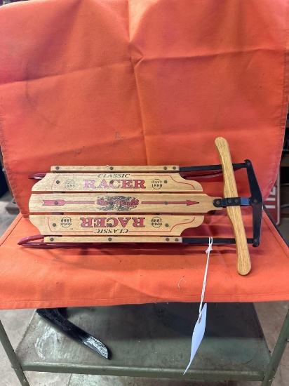 classic racer sleigh collectible