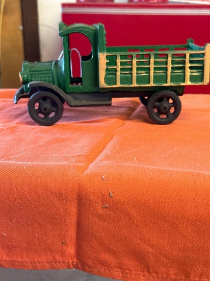 vintage cast toy truck