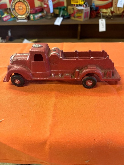cast firetruck toy