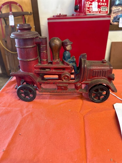 cast Firetruck toy