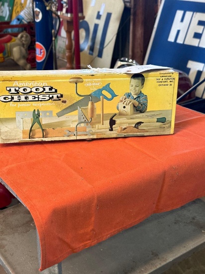 American toy and furniture Company tool chest
