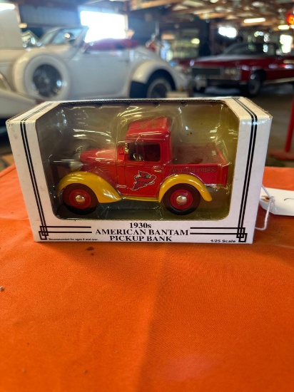 ERTL American Bantam diecast bank truck