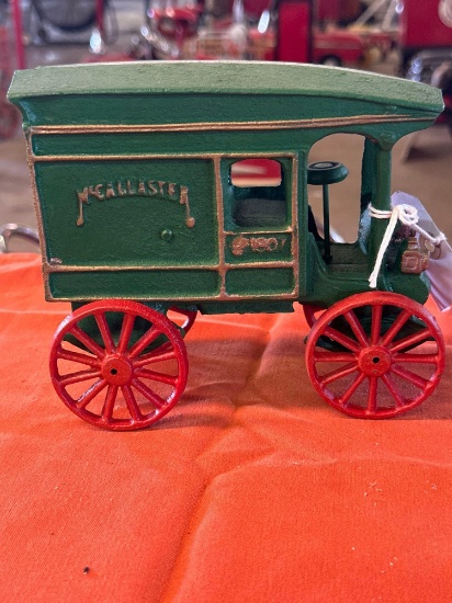 vintage cast delivery toy