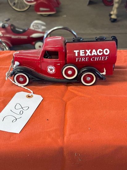 texaco vintage oil truck toy