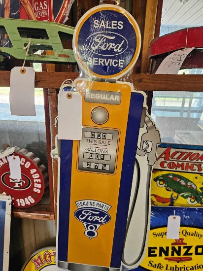 Metal sign