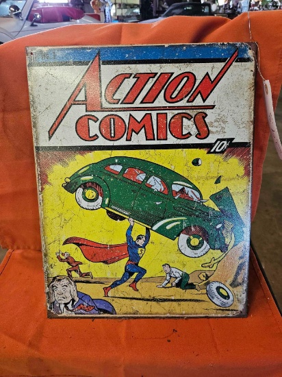 Metal sign