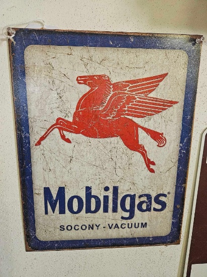 Metal sign